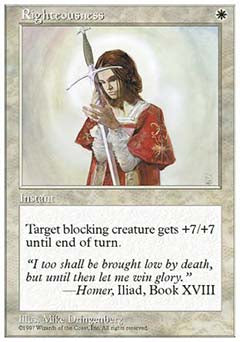 Righteousness (5th Edition) Medium Play