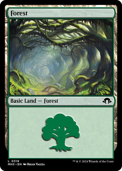 Forest (0319) (Modern Horizons 3) Light Play