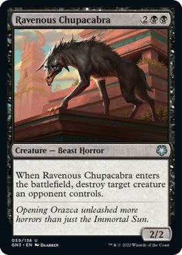 Ravenous Chupacabra (Magic Game Night: Free-For-All) Light Play