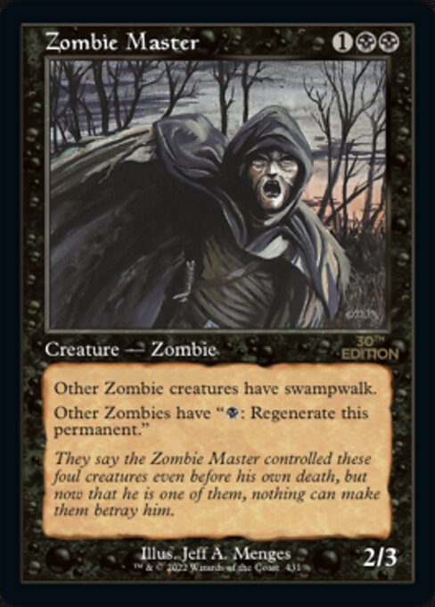 Zombie Master  Retro Frame|0|0|0.00