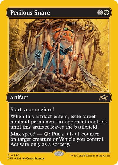 Perilous Snare (First-Place Foil) (Aetherdrift) Near Mint Foil