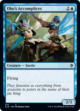Oko's Accomplices (Throne of Eldraine) Light Play