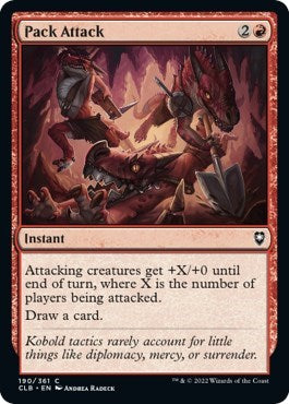 Pack Attack (Commander Legends: Battle for Baldur's Gate) Light Play