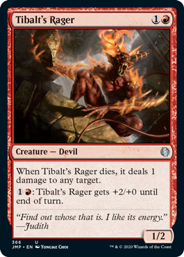 Tibalt's Rager (Jumpstart) Light Play