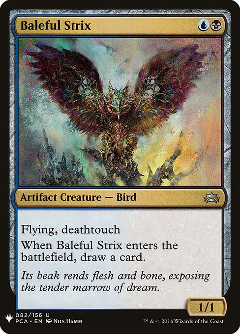 Baleful Strix (Mystery Booster) Light Play