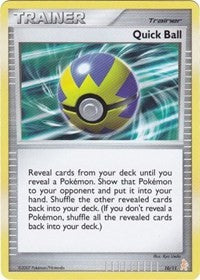 Quick Ball (DP Trainer Kit: Manaphy & Lucario) Light Play