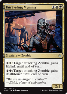Unraveling Mummy (Hour of Devastation) Heavy Play Foil