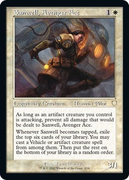 Sanwell, Avenger Ace (Commander: The Brothers' War) Light Play