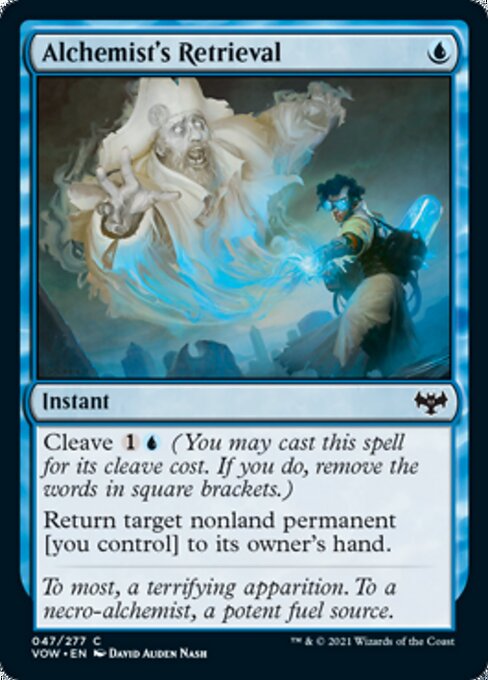 Alchemist's Retrieval (Innistrad: Crimson Vow) Light Play Foil