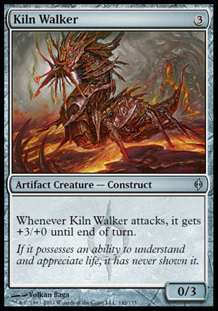 Kiln Walker (New Phyrexia) Medium Play Foil
