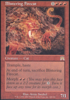 Blistering Firecat (Onslaught) Heavy Play