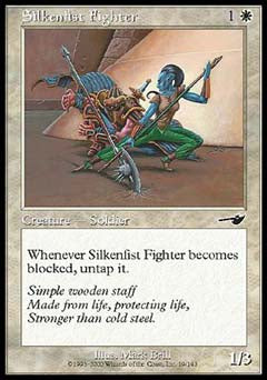 Silkenfist Fighter (Nemesis) Medium Play Foil
