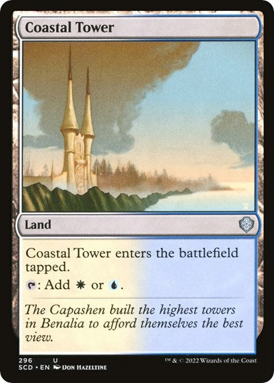 Coastal Tower (Commander 2022 Starter Decks) Near Mint
