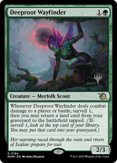 Deeproot Wayfinder (Promo Pack: March of the Machine) Near Mint Foil