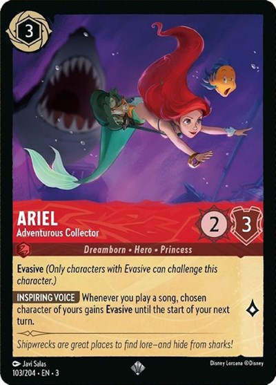 Ariel - Adventurous Collector (Into the Inklands) Near Mint