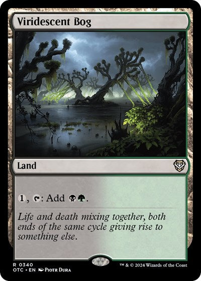Viridescent Bog (Commander: Outlaws of Thunder Junction) Light Play