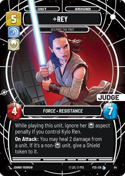 Rey Keeping the Past (Judge Promos) Near Mint Foil