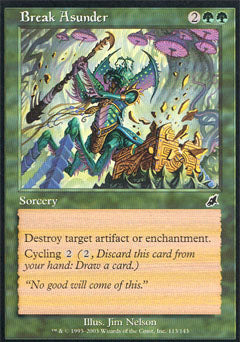 Break Asunder (Scourge) Light Play Foil