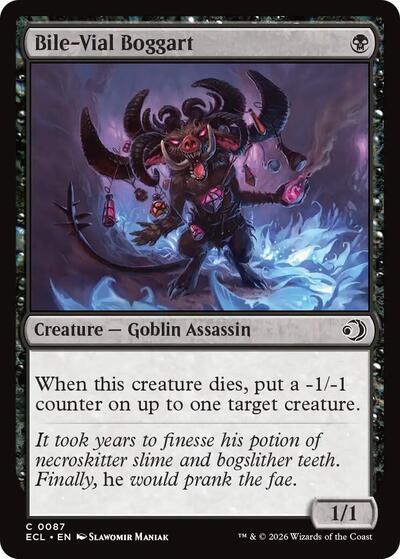 Bile-Vial Boggart (Lorwyn Eclipsed) Medium Play