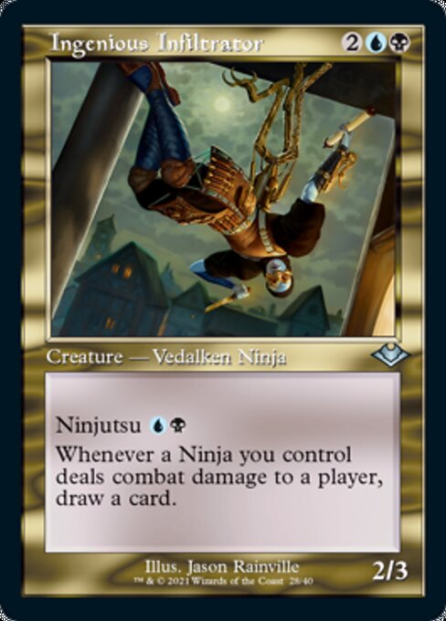 Ingenious Infiltrator (Modern Horizons 1 Retro Frames) Near Mint Foil