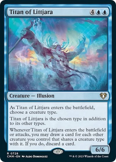 Titan of Littjara (Commander Masters) Near Mint