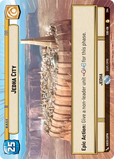 Jedha City (Hyperspace) (Spark of Rebellion) Near Mint