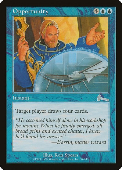 Opportunity (Urza's Legacy) Light Play