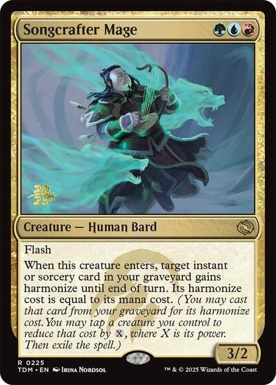 Songcrafter Mage (Promos: Prerelease Cards) Light Play Foil