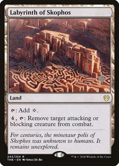 Labyrinth of Skophos (Promo Pack: Theros Beyond Death) Near Mint