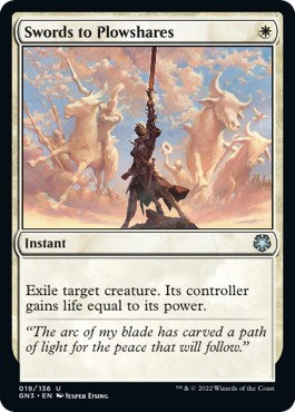 Swords to Plowshares (Magic Game Night: Free-For-All) Near Mint