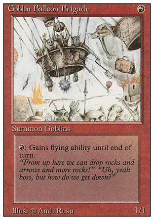 Goblin Balloon Brigade (Revised) Medium Play