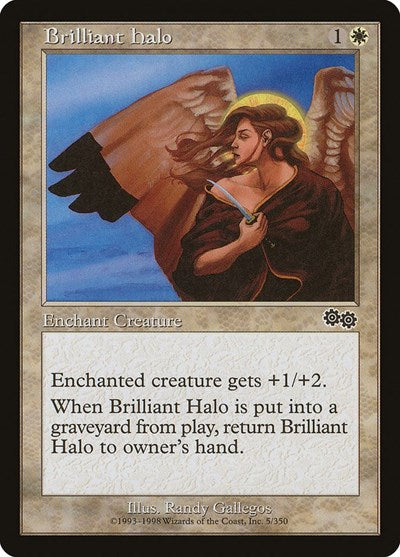 Brilliant Halo (Urza's Saga) Medium Play