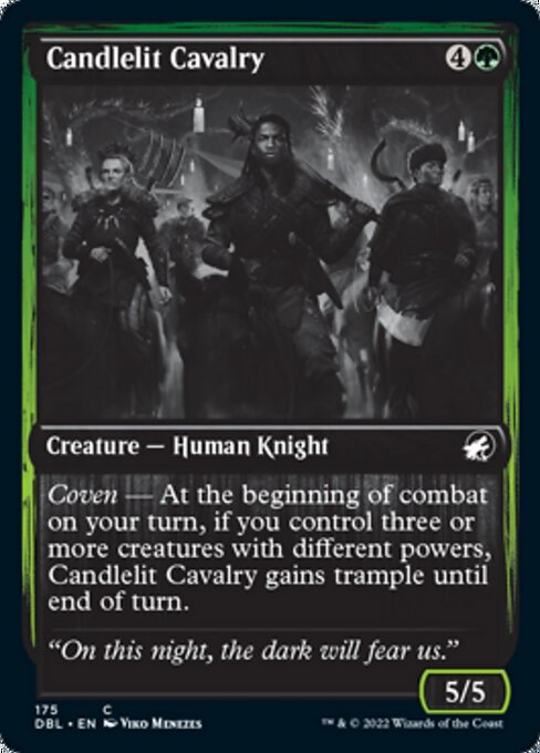 Candlelit Cavalry (Innistrad: Double Feature) Light Play Foil