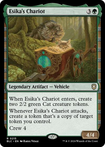 Esika's Chariot (Commander: Bloomburrow) Light Play