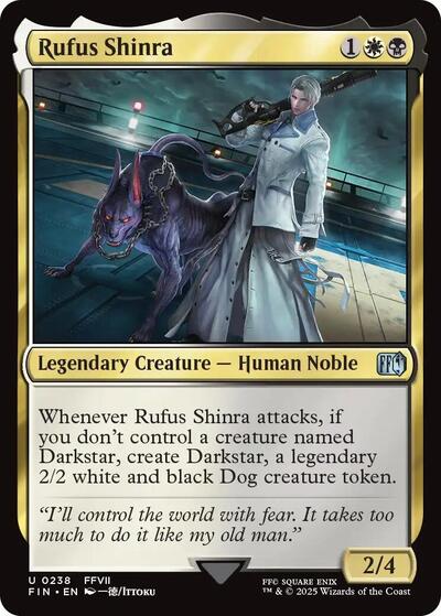 Rufus Shinra (Universes Beyond: FINAL FANTASY) Near Mint Foil