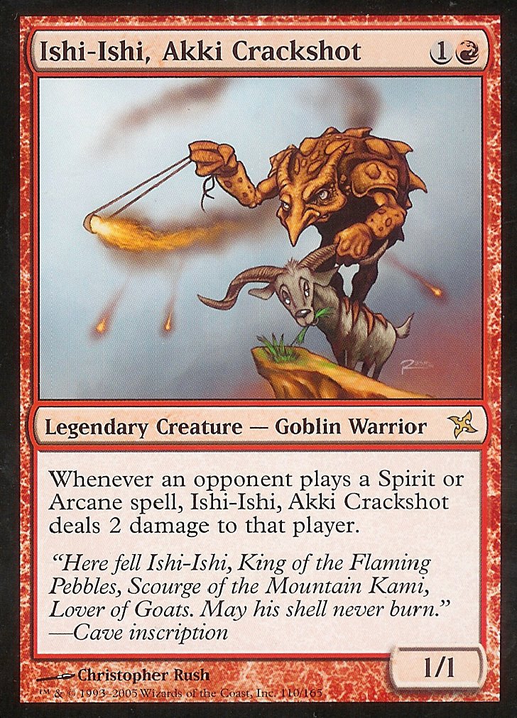 Ishi-Ishi, Akki Crackshot (Betrayers of Kamigawa) Near Mint Foil
