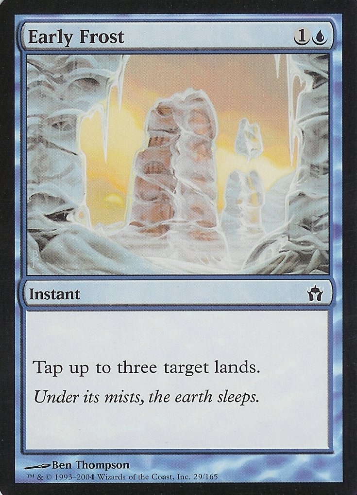 Early Frost (Fifth Dawn) Near Mint Foil