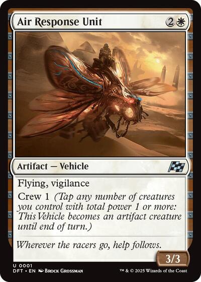 Air Response Unit (Aetherdrift) Near Mint Foil