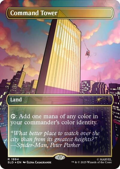Command Tower  1994   Rainbow Foil|0|0|0.00