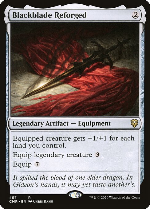 Blackblade Reforged (Commander Legends) Light Play