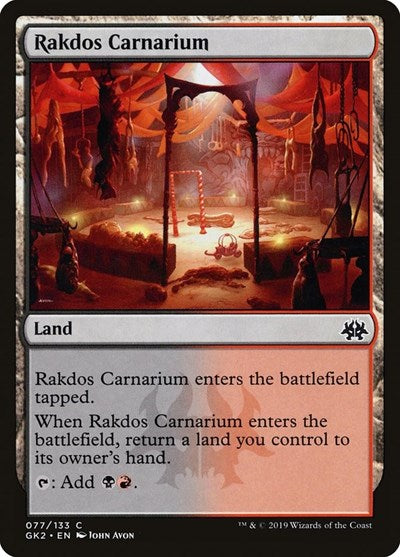 Rakdos Carnarium (Ravnica Allegiance: Guild Kits) Light Play