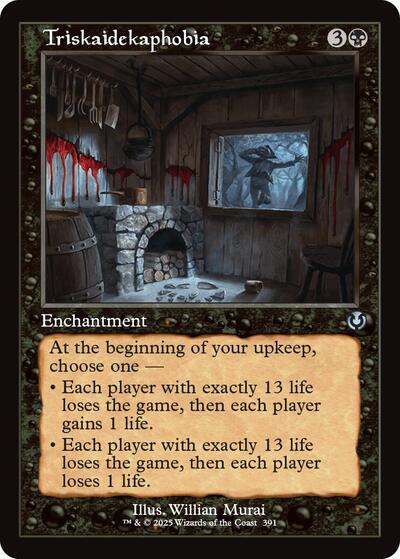 Triskaidekaphobia (Retro Frame) (Innistrad Remastered) Near Mint