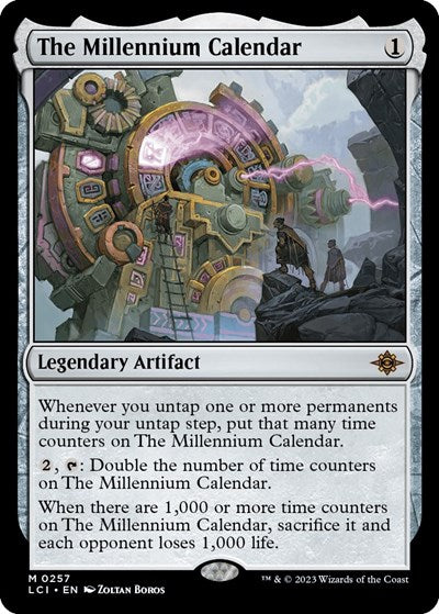 The Millennium Calendar (The Lost Caverns of Ixalan) Light Play Foil