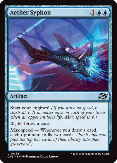 Aether Syphon (Aetherdrift) Near Mint Foil