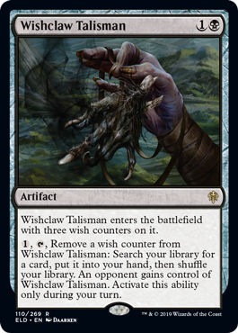 Wishclaw Talisman (Throne of Eldraine) Damaged / Poor