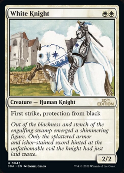 White Knight (30th Anniversary Edition) Near Mint