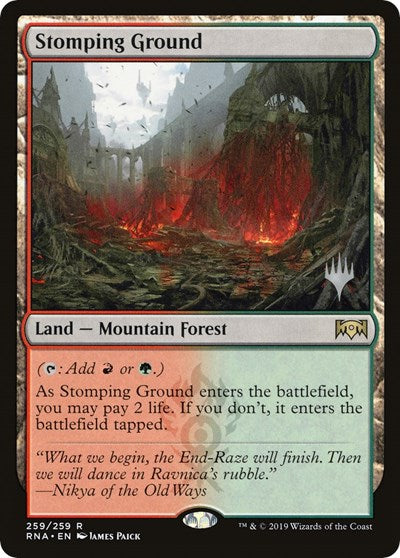 Stomping Ground (Promo Pack: Throne of Eldraine) Light Play