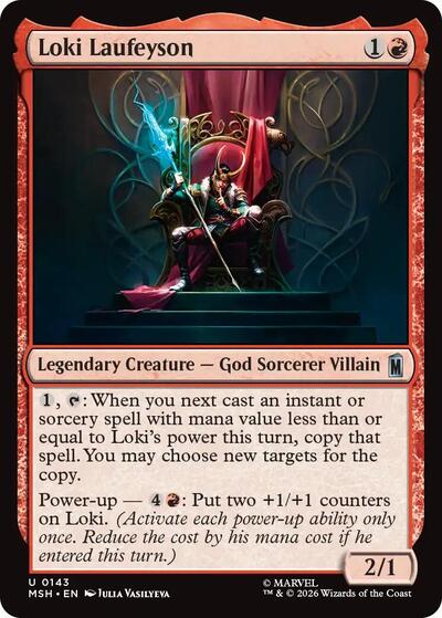 Loki Laufeyson (Marvel Super Heroes) Near Mint Foil