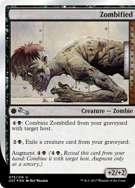 Zombified (Unstable) Medium Play Foil