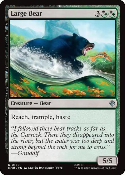 Large Bear|45|0|0.00